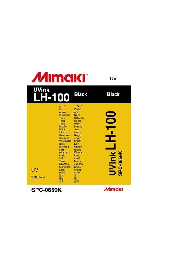 LH100 UV LED Rigid Black 200ml