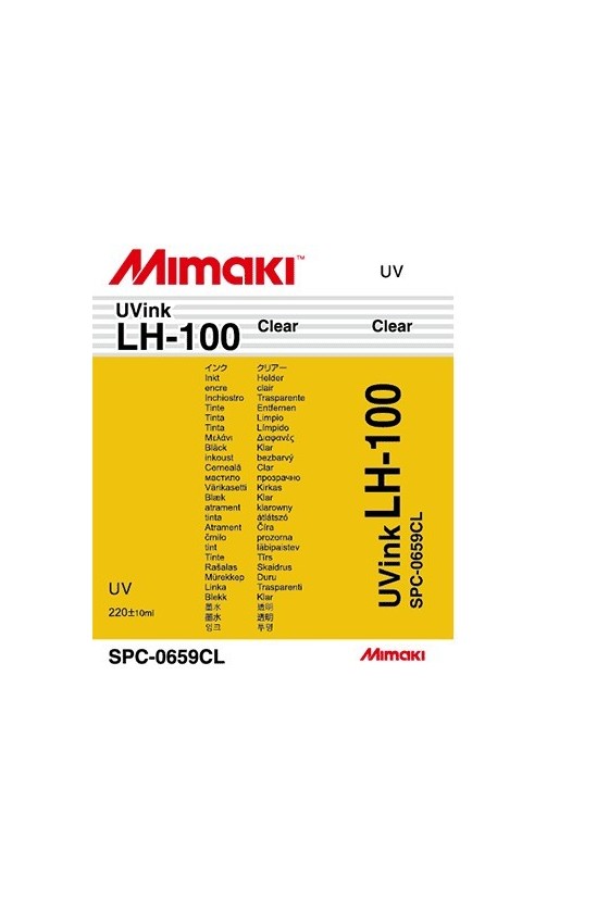 LH100 UV LED Rigid Clear 200ml