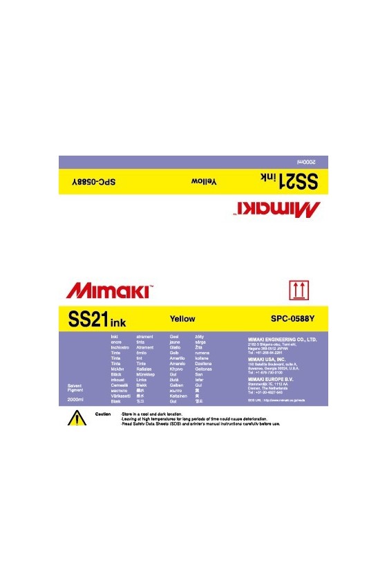 SS21 sacca 2Lt Yellow