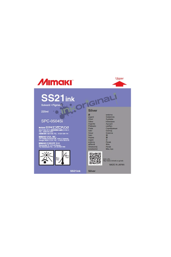 Mimaki SS21 Silver 220ml