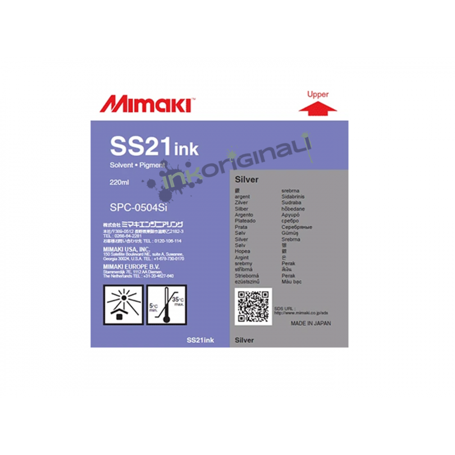 Mimaki SS21 Silver 220ml
