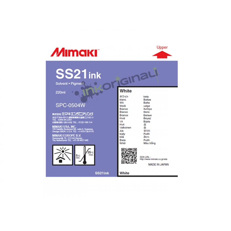Mimaki SS21 White 440ml