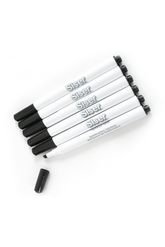 Pennarelli Sublimatici Siser Black Pack
