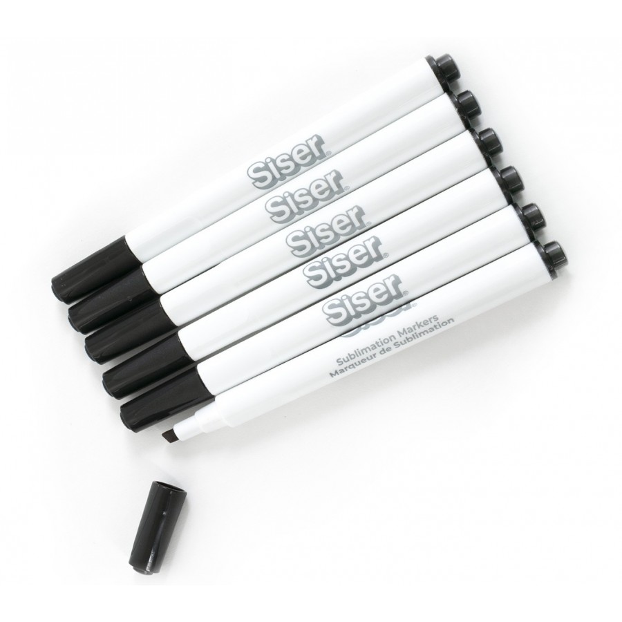 Pennarelli Sublimatici Siser Black Pack