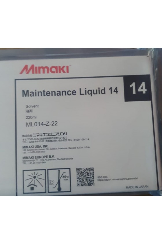 ML014-Z-22 Mimaki Maintenance Liquid 14 220ml