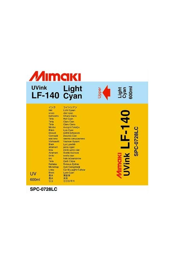 SPC-0728LC LF-140 Light Ciano sacca 600ml
