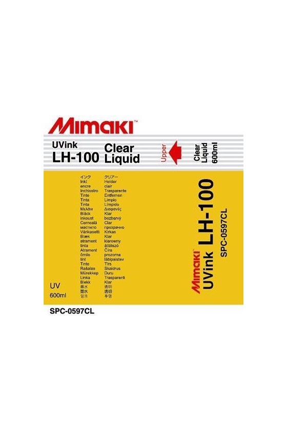 LH100 UV LED Clear sacca 600ml